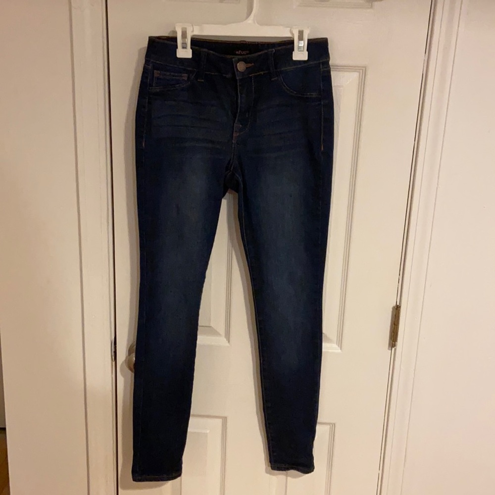 Refuge dark wash jeans!